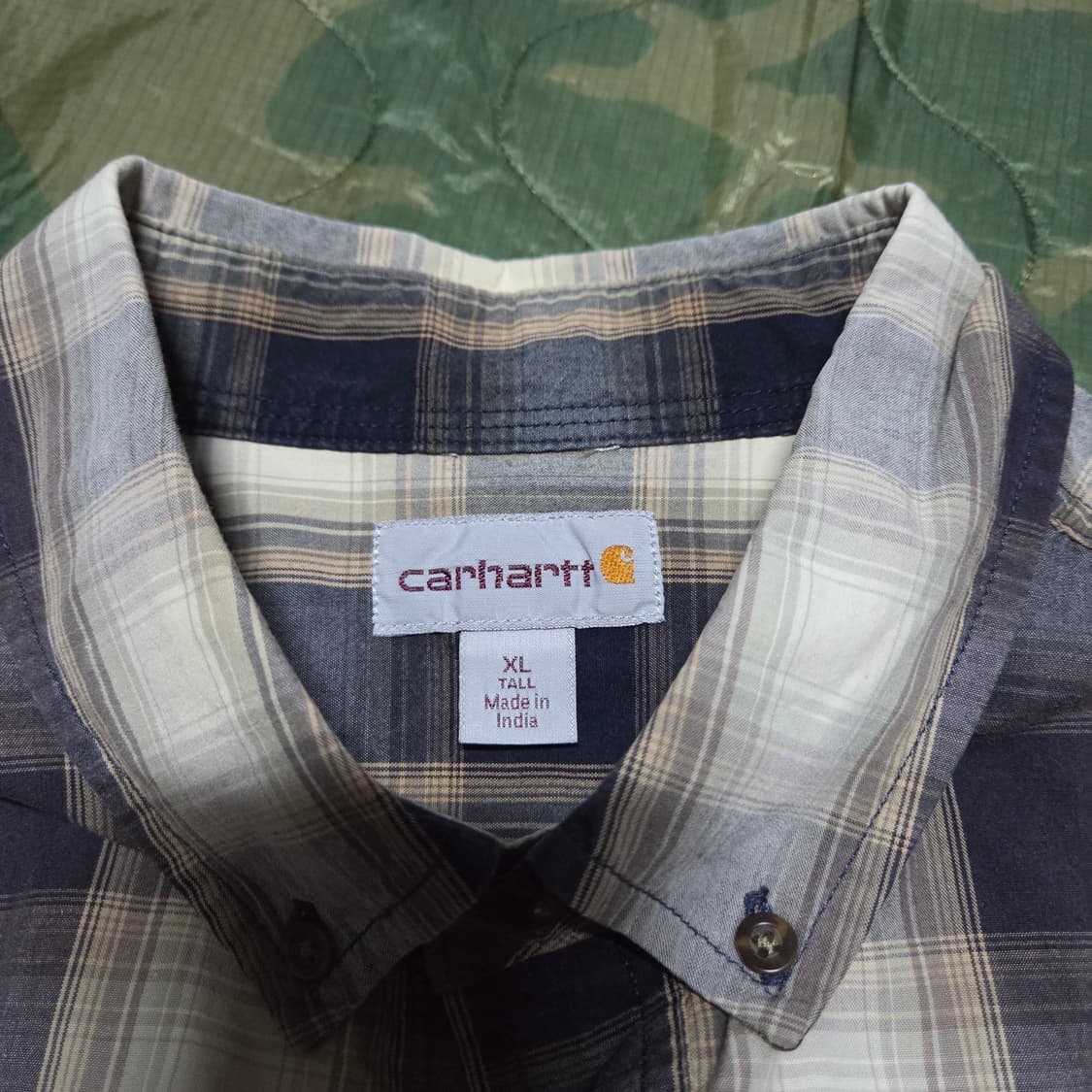 Carhartt Relaxed Fit Plaid Check Shirt 상품이미지3