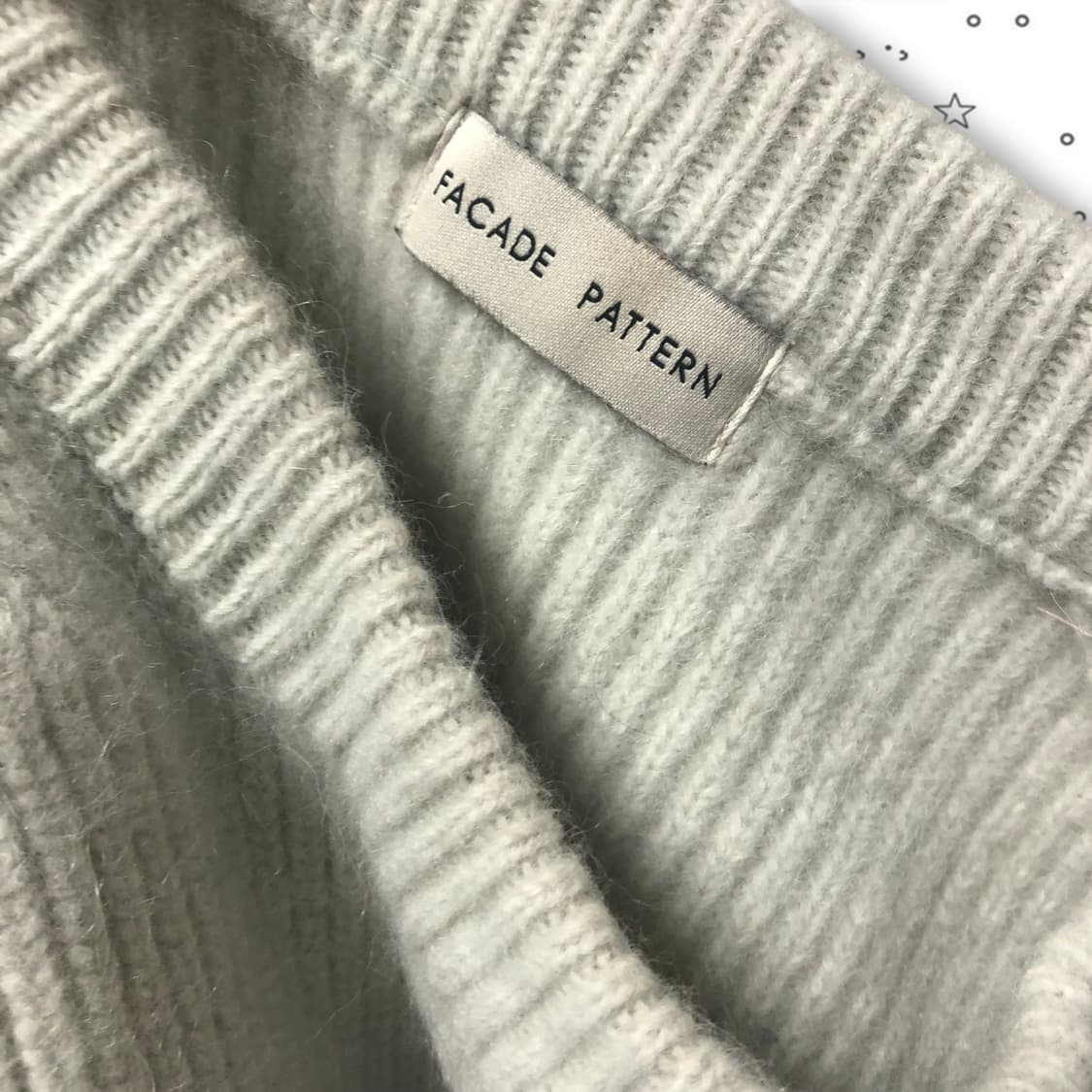 [S] FACADE PATTERN 파사드패턴 알파카 니트 스웨터 15 상품이미지8