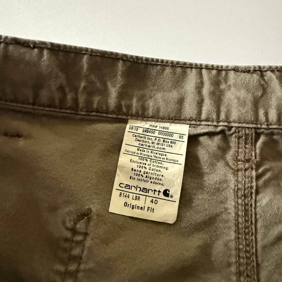 (40) Carhartt 칼하트 카펜터 반바지 쇼츠 상품이미지5