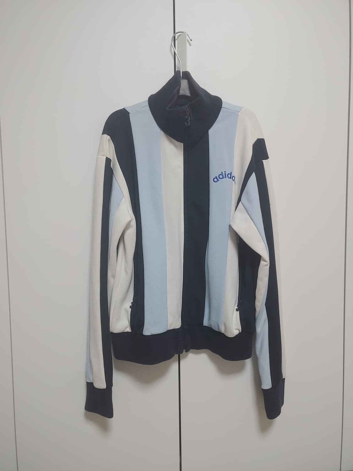 아디다스 스카이블루 y2k 트레이닝 져지 자켓-100사이즈 상품이미지1