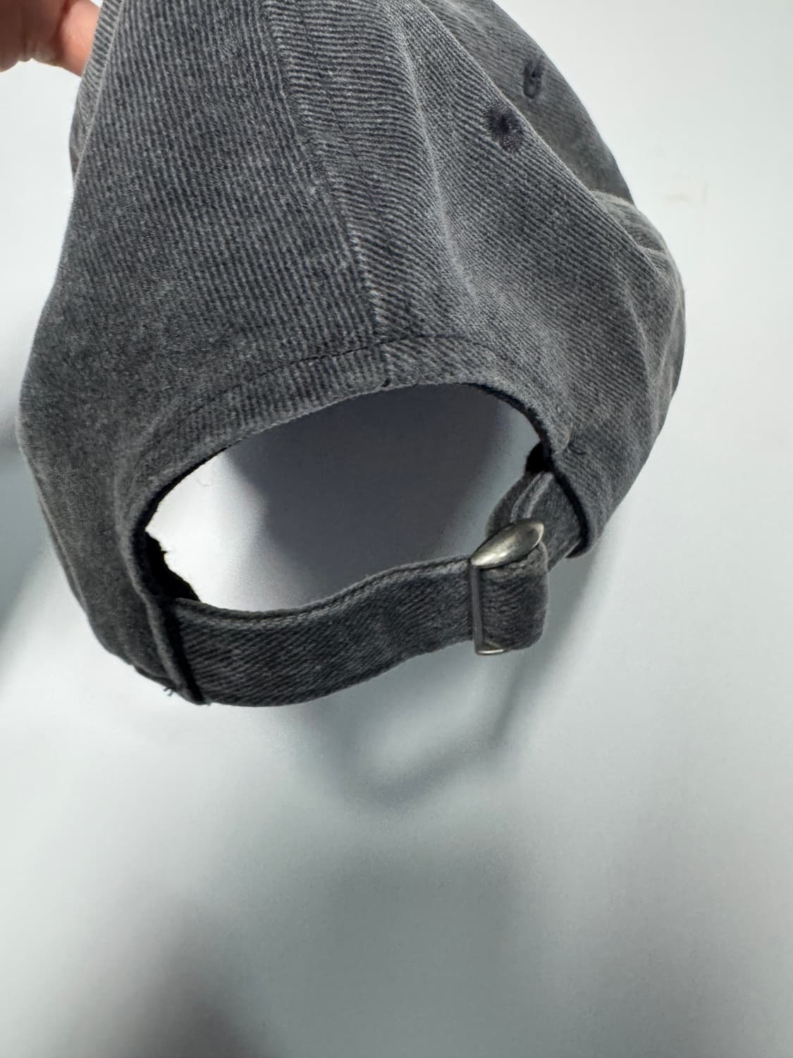 타입서비스 웹 빈티지 그레이 워싱 볼캡 상품이미지2