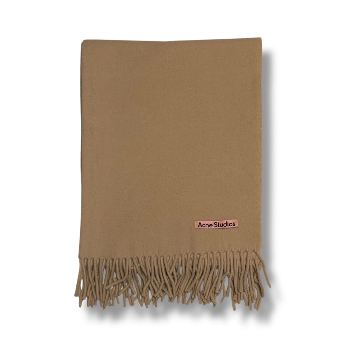 Acne Studios 울 베이지 머플러 상품이미지1