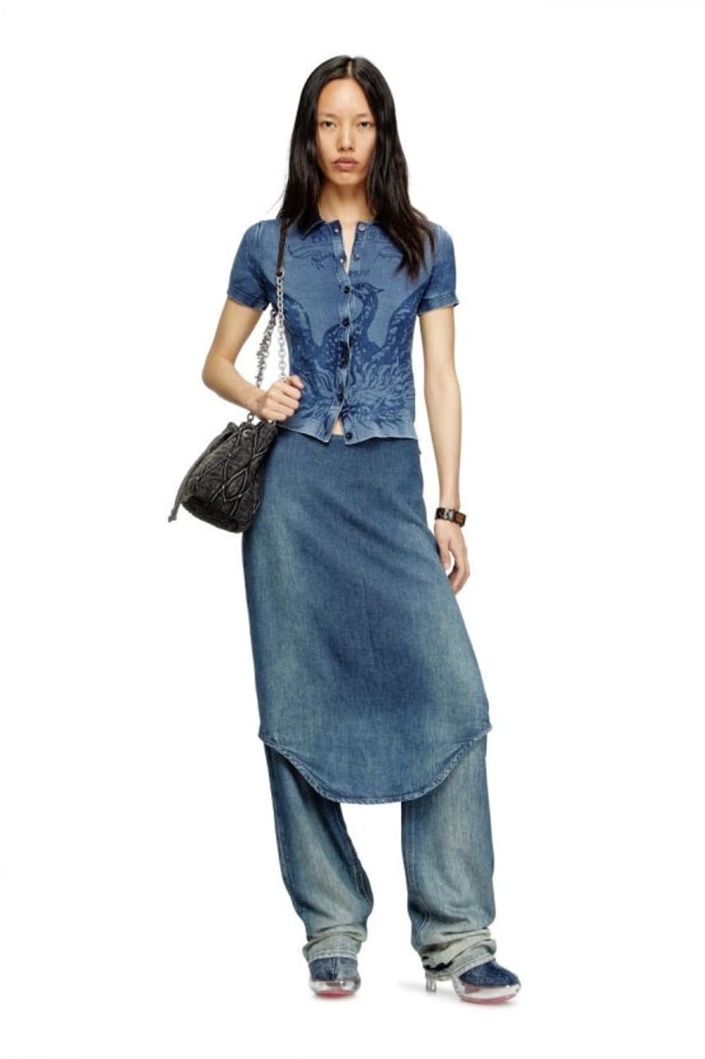 디젤 챰디 charm-d 숄더백 가방 M 상품이미지3