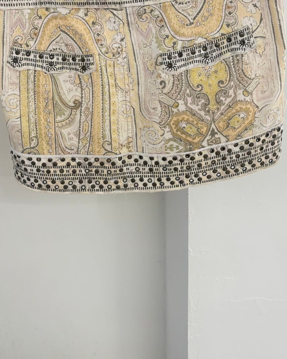 이자벨마랑 아이보리 패턴 미니스커트  상품이미지6