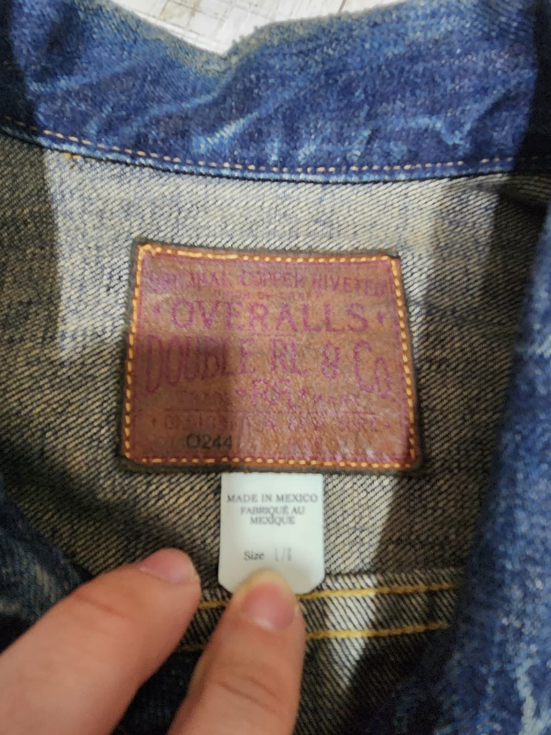 RRL 웨스트뷰 데님자켓 상품이미지2