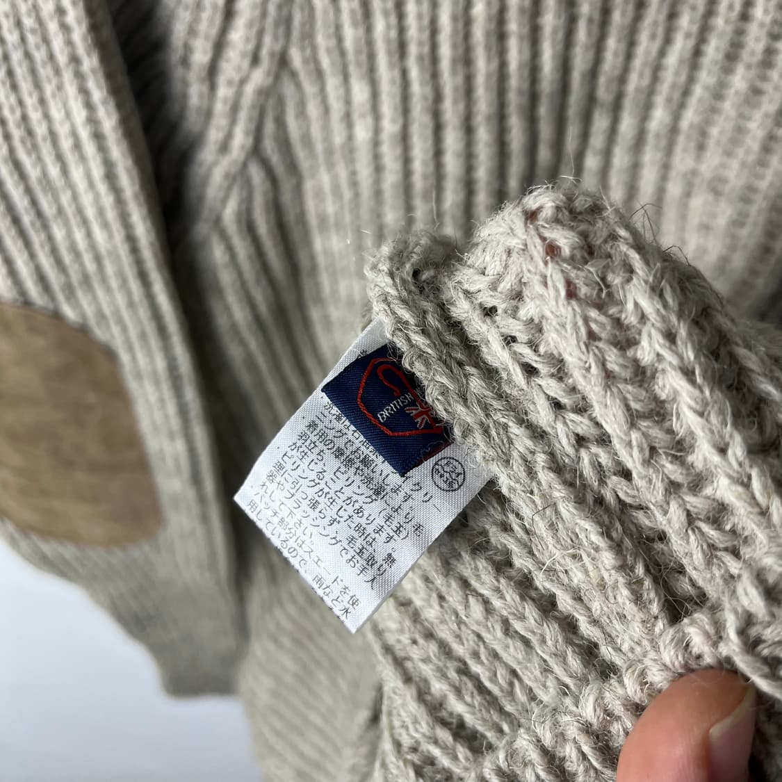 [Highland 2000] 하이랜드2000 울 패치 니트 (새상품) 상품이미지5