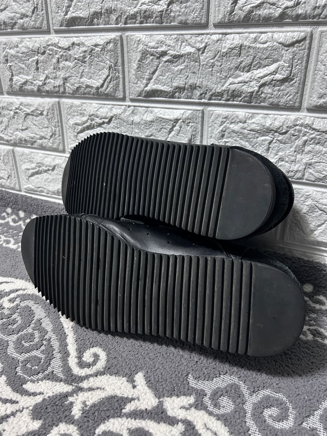 살바토레 페라가모 벨크로 스트랩 레더 스니커즈 상품이미지6