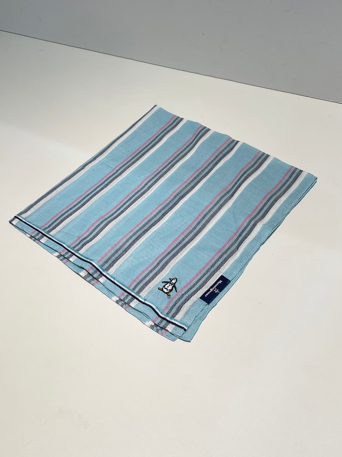 먼싱웨어 00s 재팬 자수 로고 쁘띠 손수건 A1448 상품이미지3