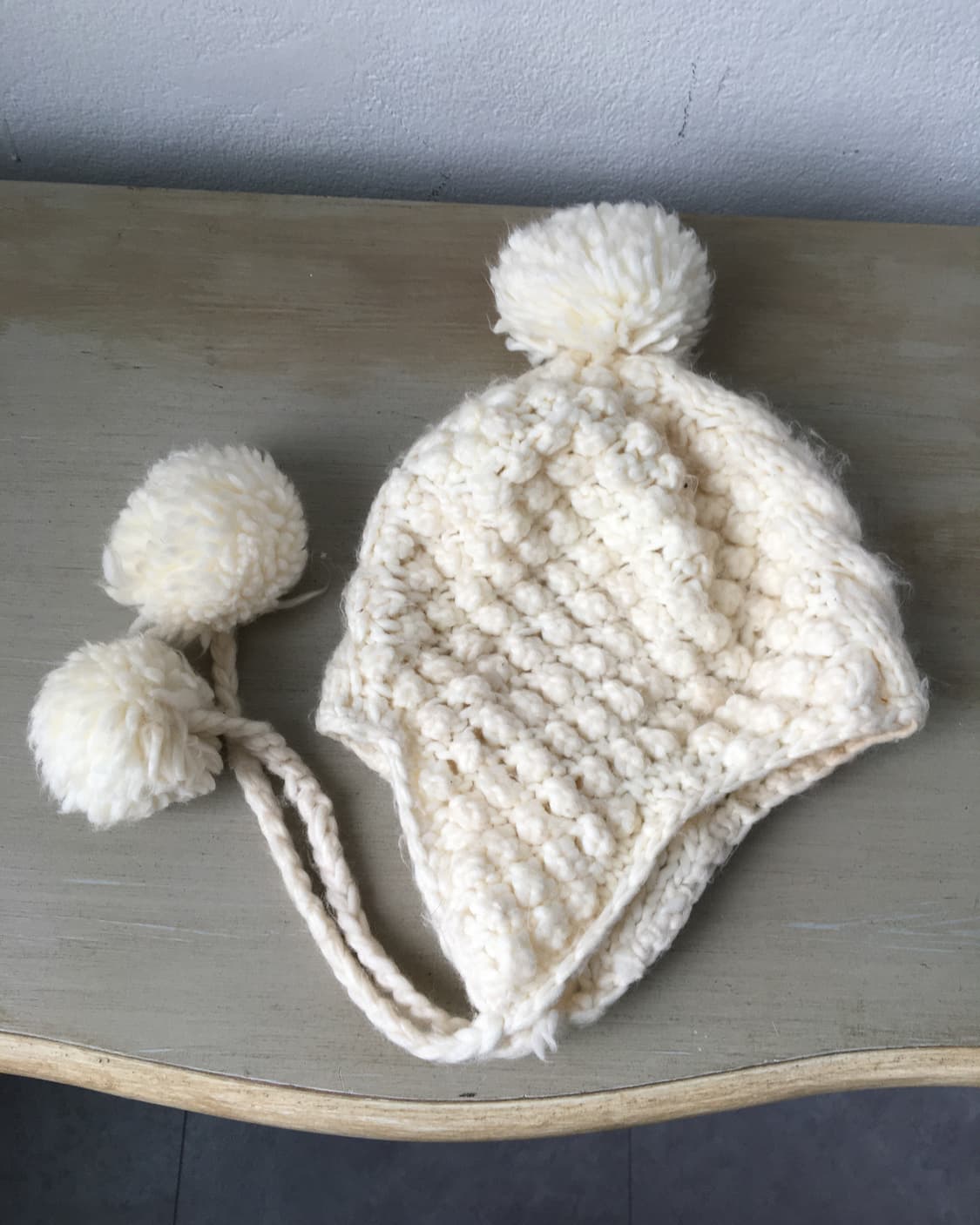  pom pom knit beanie 상품이미지3