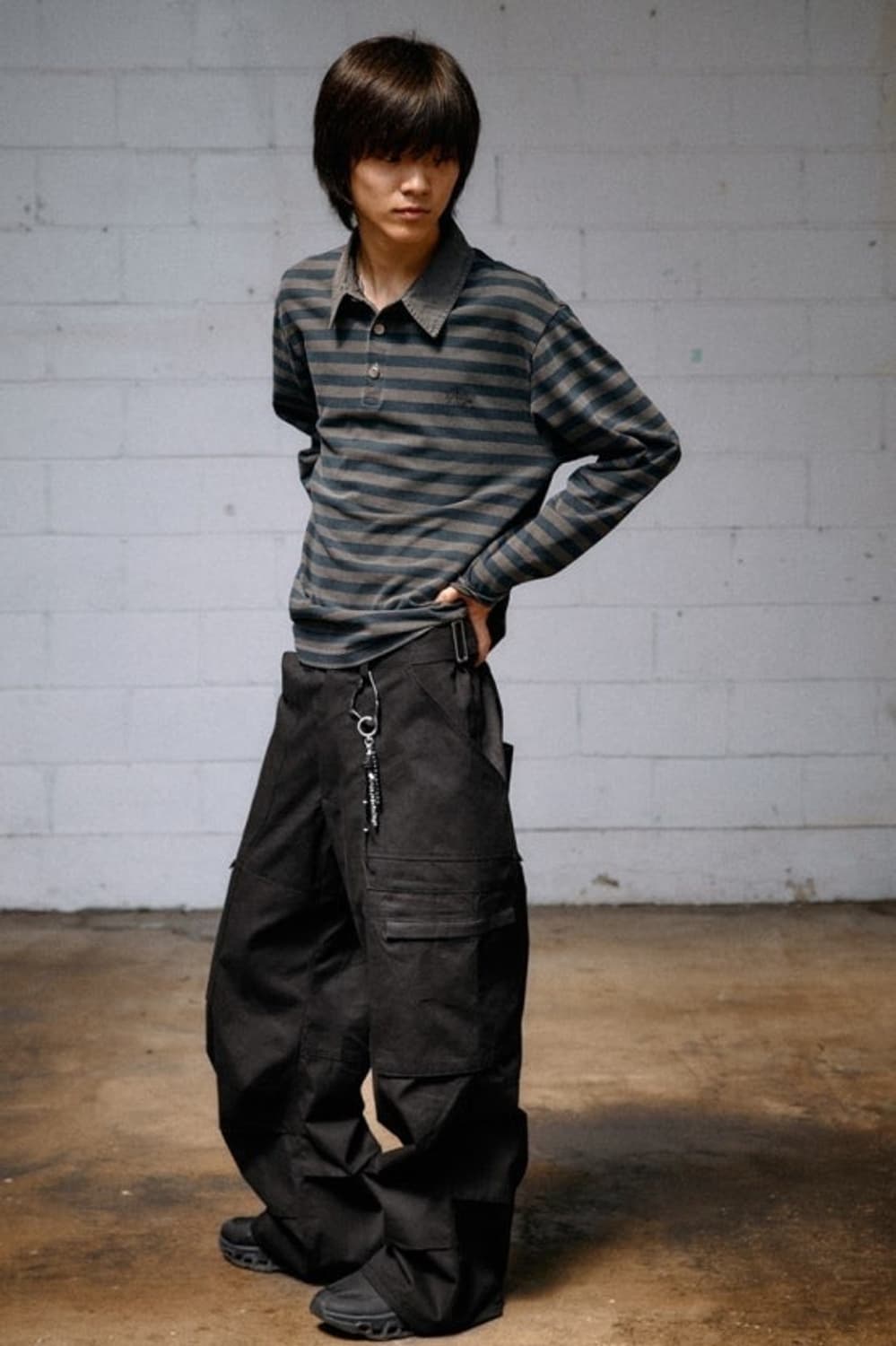 해칭룸 vtg스트라이프 폴로셔츠 4사이즈 상품이미지1