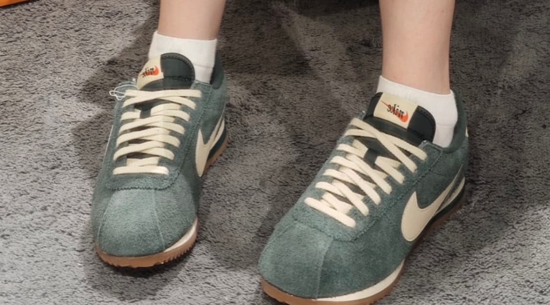 우먼즈 코르테즈 빈티지 그린 260 상품이미지2