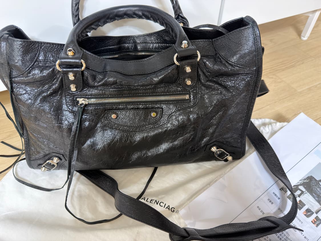 발렌시아가 시티 모터백 미디움  상품이미지2