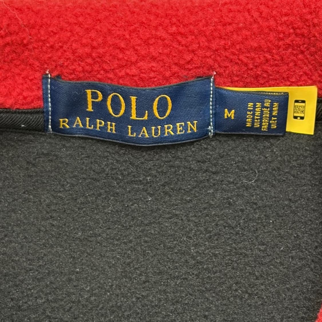 RALPH LAUREN 하프 집업 플리스 M 상품이미지5