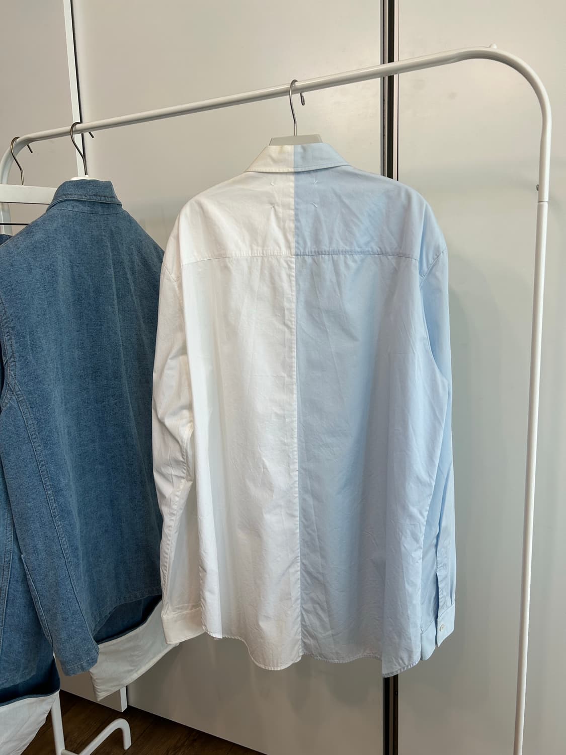 마르지엘라 투톤 투웨이 짚업 셔츠 상품이미지6