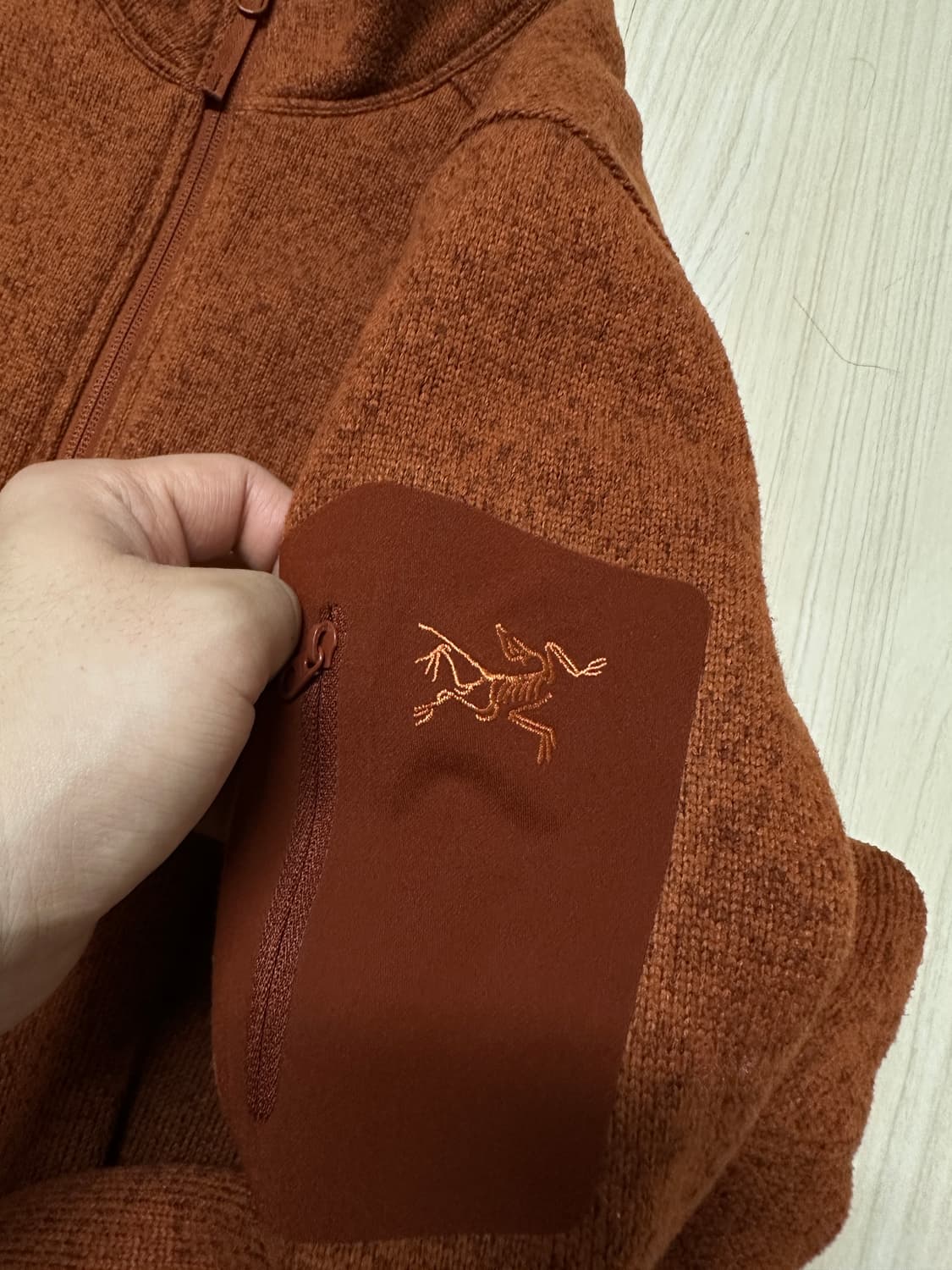 아크테릭스 커버트 플리스 집업 가디건 상품이미지2