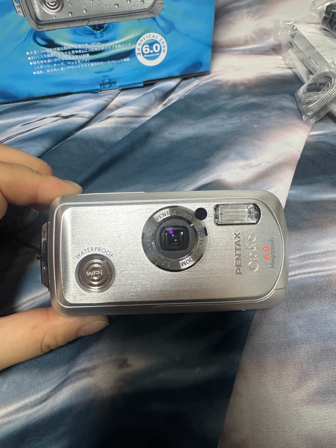 펜탁스 옵티오 wpi 실버 카메라 풀박 🤍✨ 상품이미지2