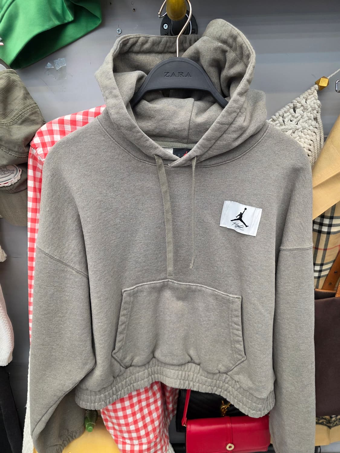 나이키 조던 크롭 후드티 M 상품이미지1