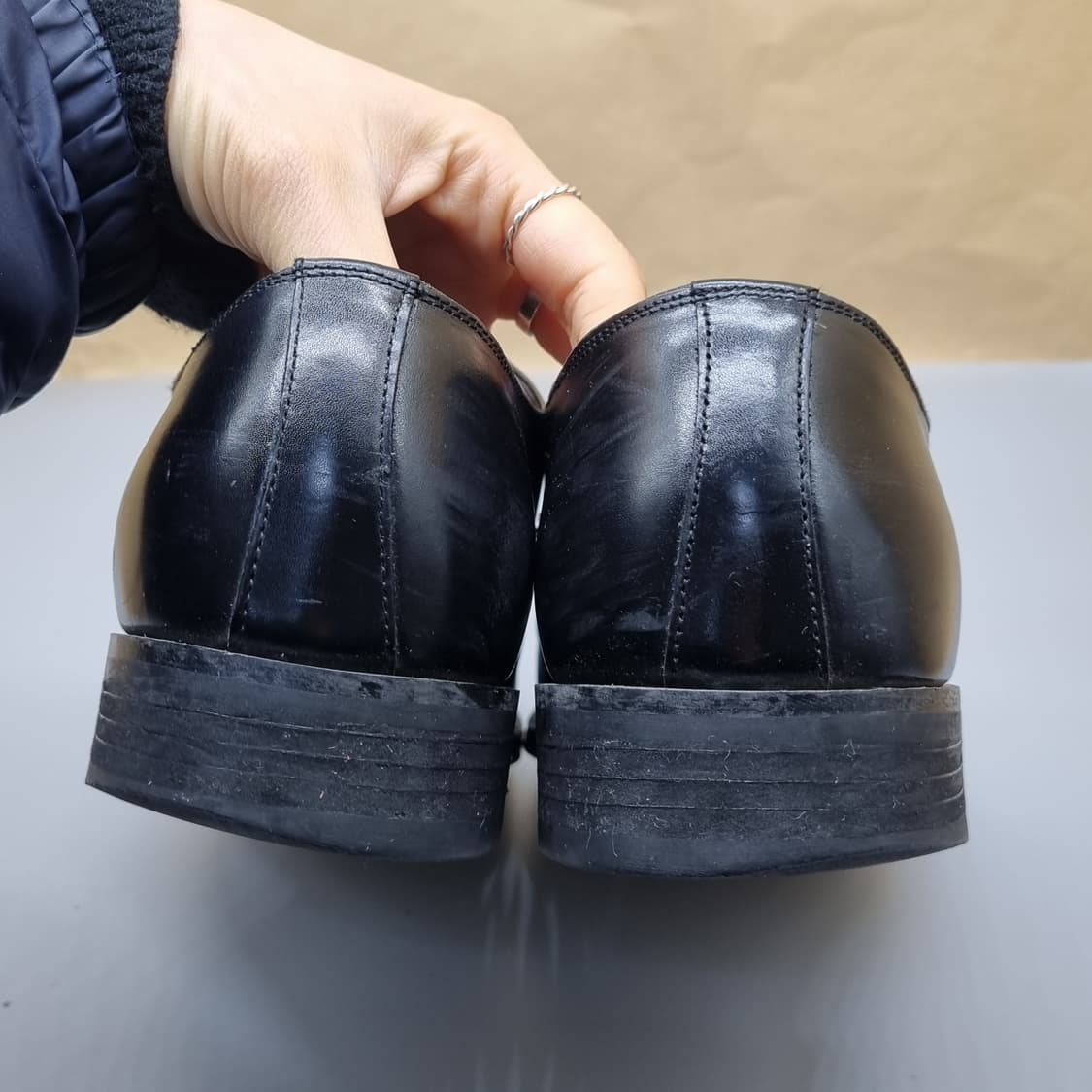 금강리갈 남성정장구두 실사이즈265 상품이미지4