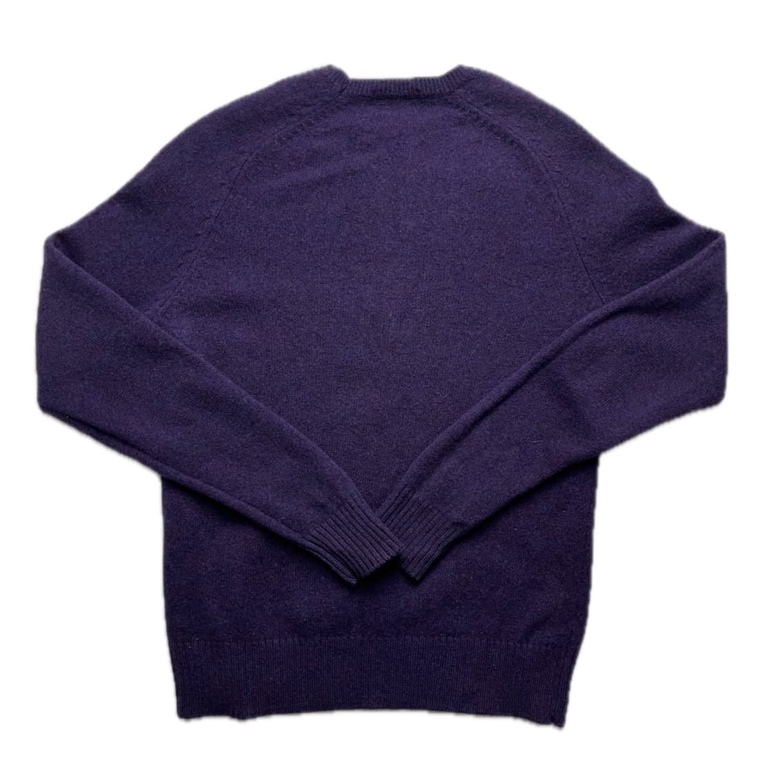 헤지스 팔꿈치 포인트 보라 니트 중고 구제 빈티지 상품이미지2