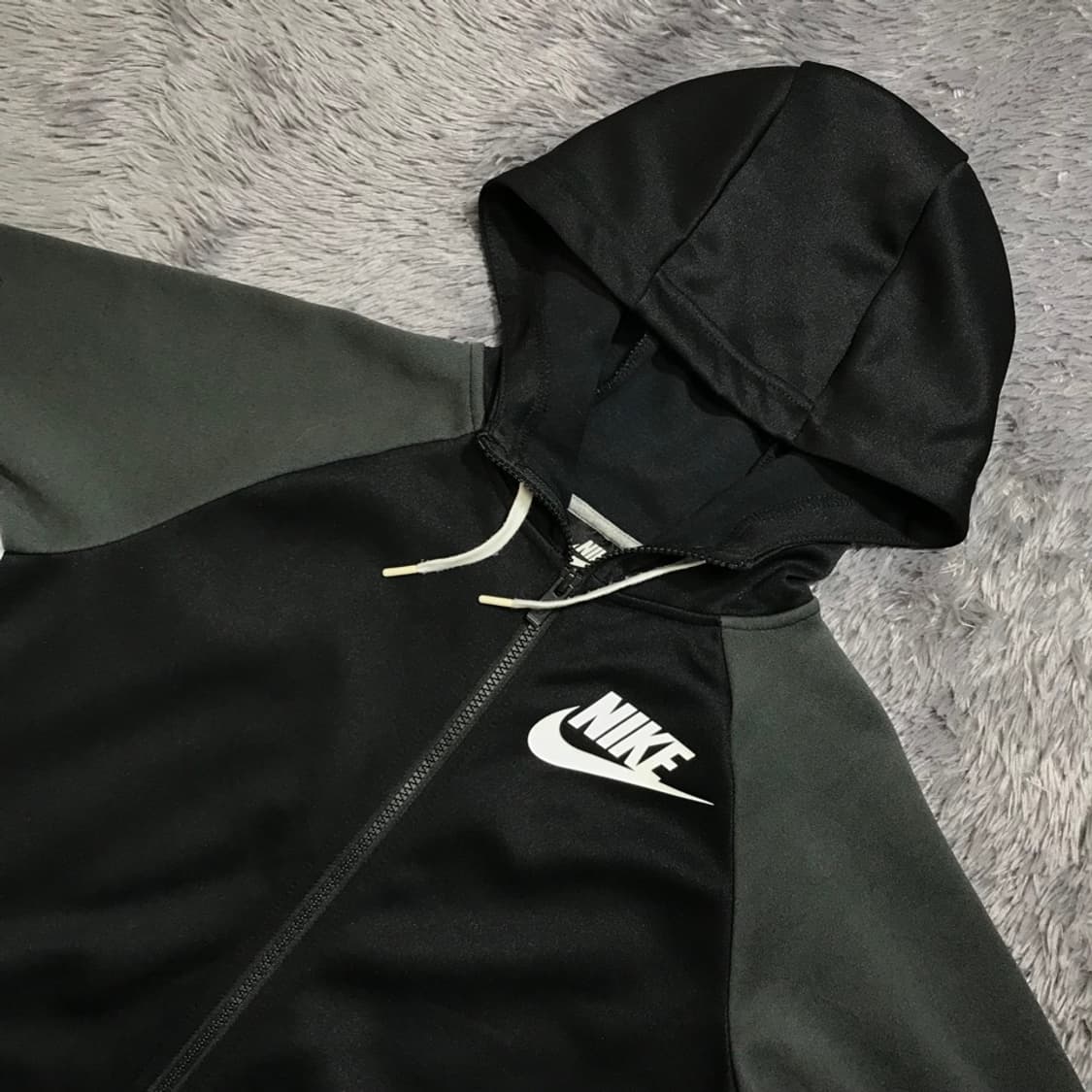 [[여성 XS, A급] 나이키(NIKE) 컬러블럭 후드 집업#384 상품이미지4