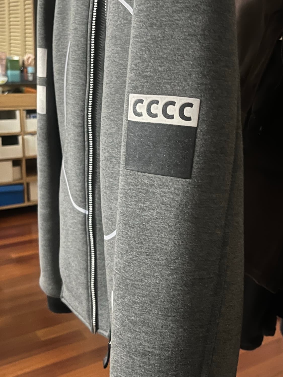 cy choi  최철용디자이너 네오프렌 봄버자켓 95사이즈 상품이미지3