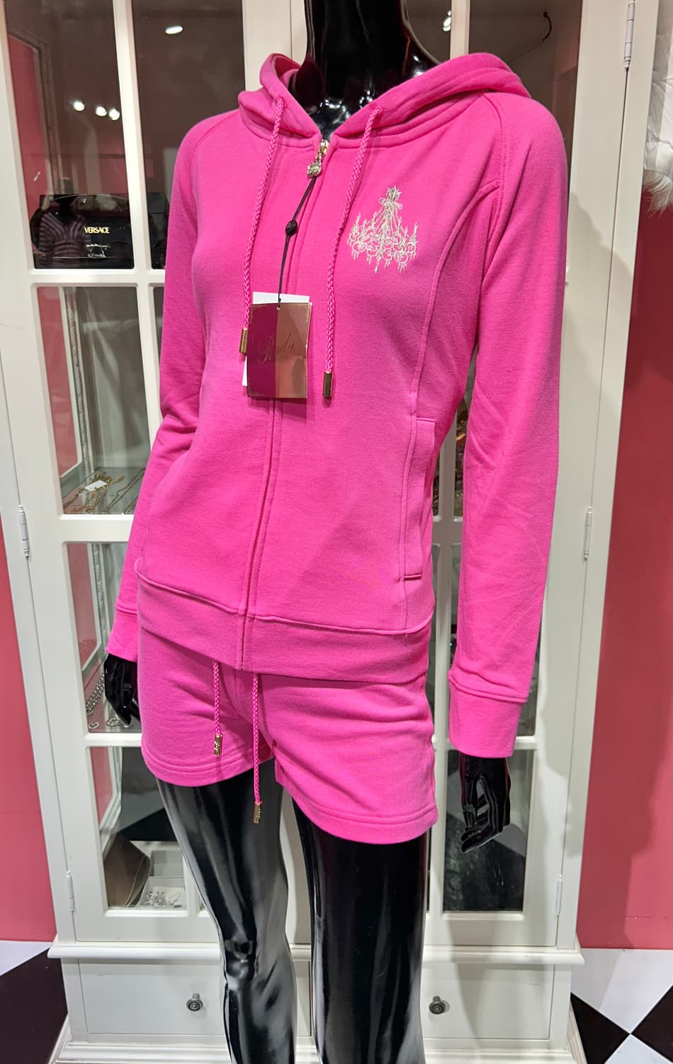 Rady chandelier tracksuit 레디 샹들리에 셋업 핑크 상품이미지1