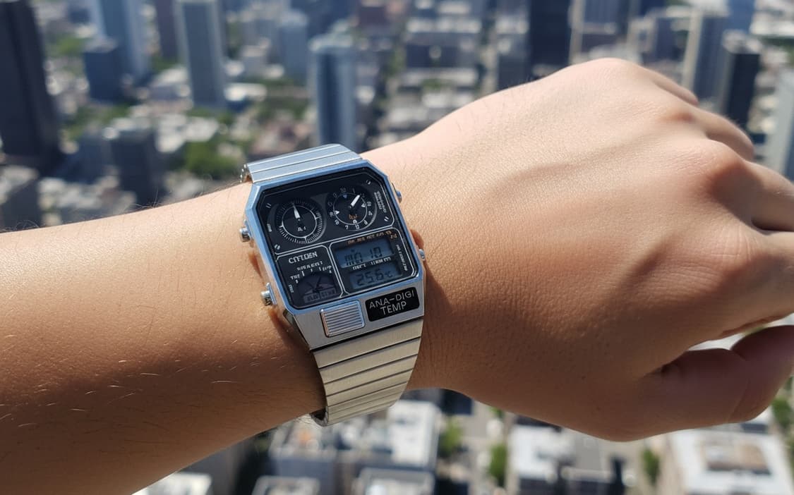 시티즌 아나디지 템프 실버 풀박스!! 상품이미지8