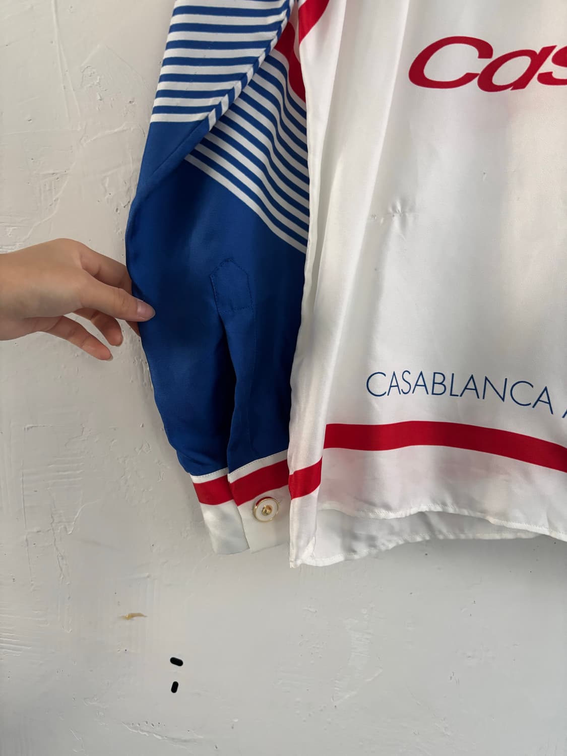 Casablanca 카사블랑카 에어웨이즈 실크 셔츠  상품이미지6