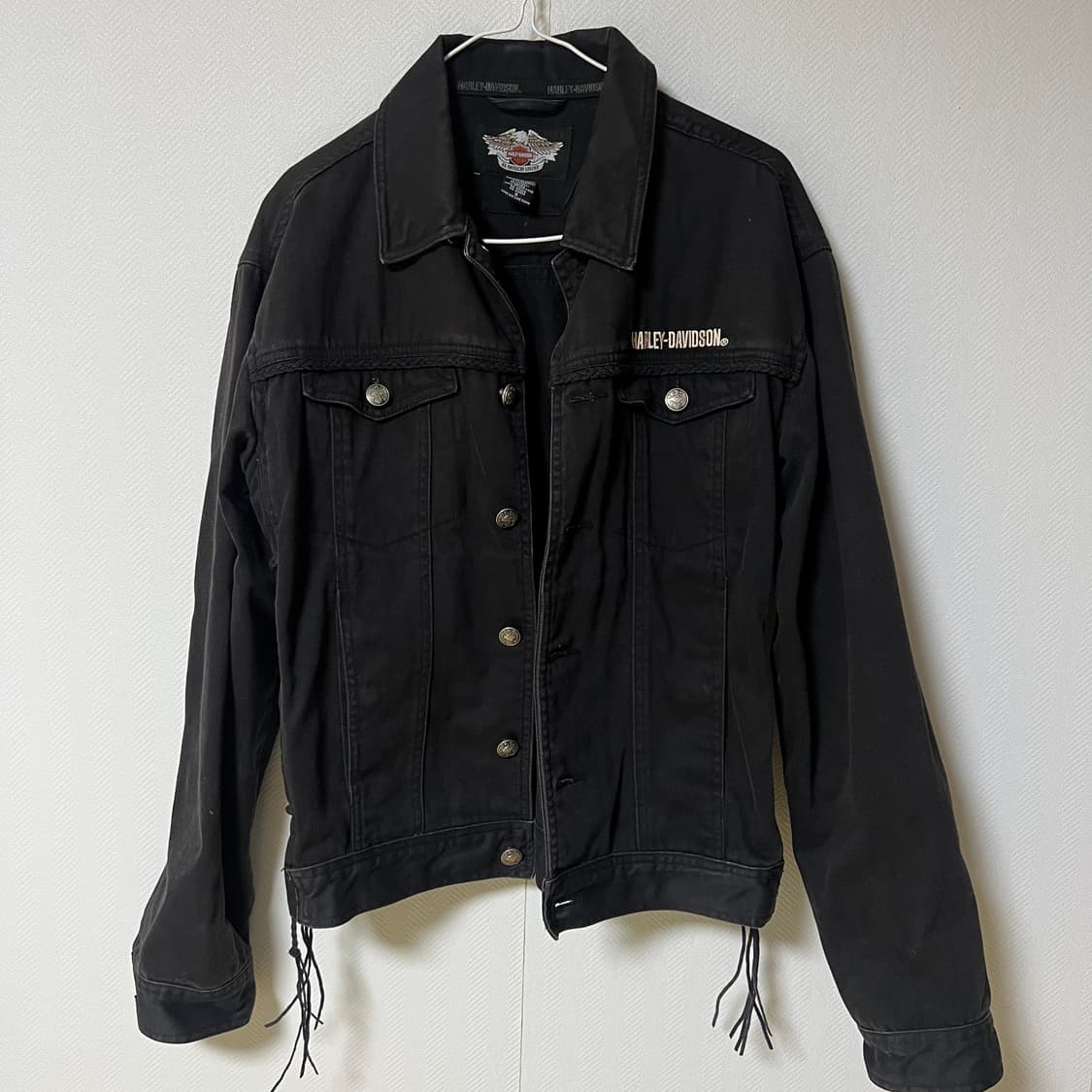 할리데이비슨 블랙 데님 자켓 상품이미지1
