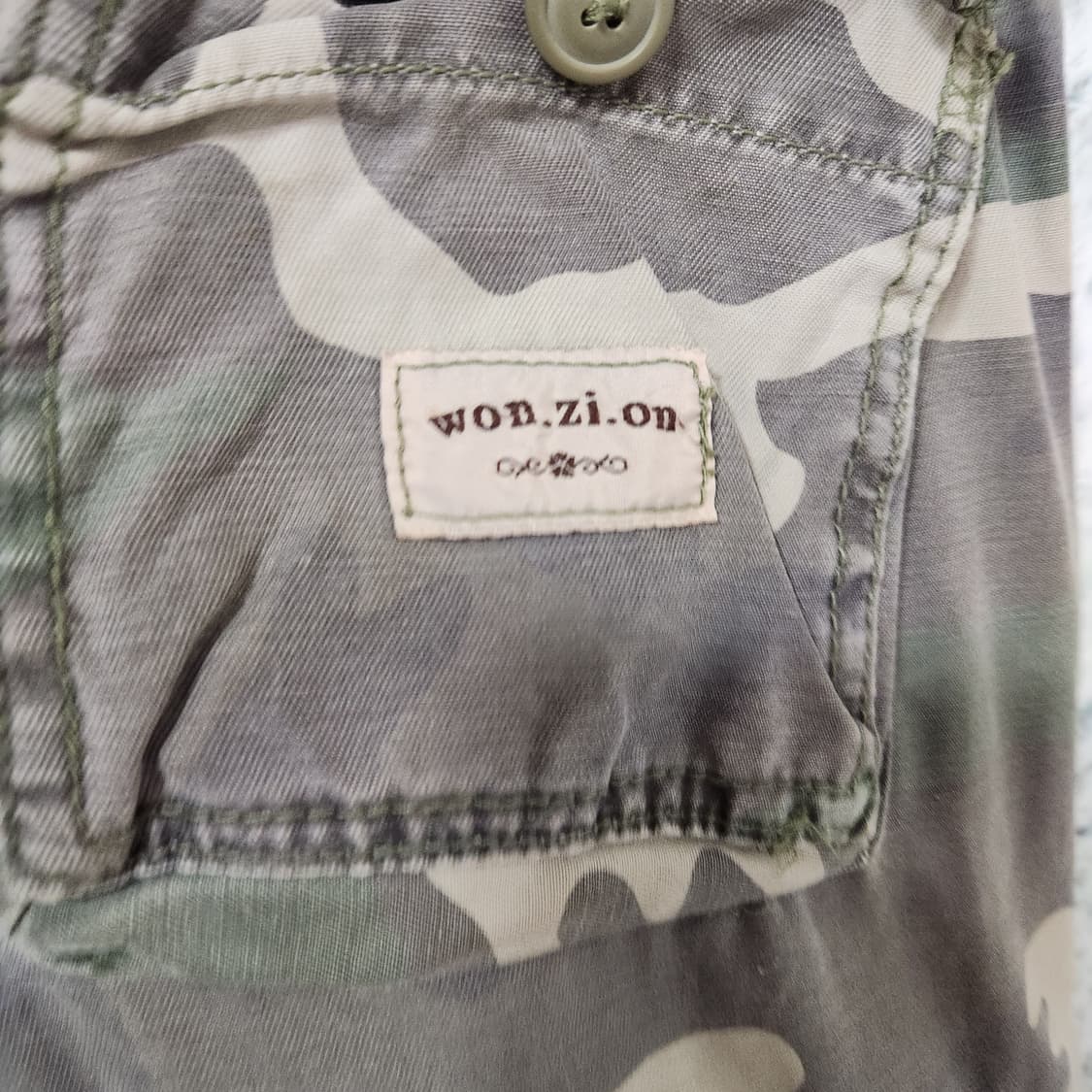 H446 [2] Wonzion 빈티지 카모 카고 팬츠 상품이미지7