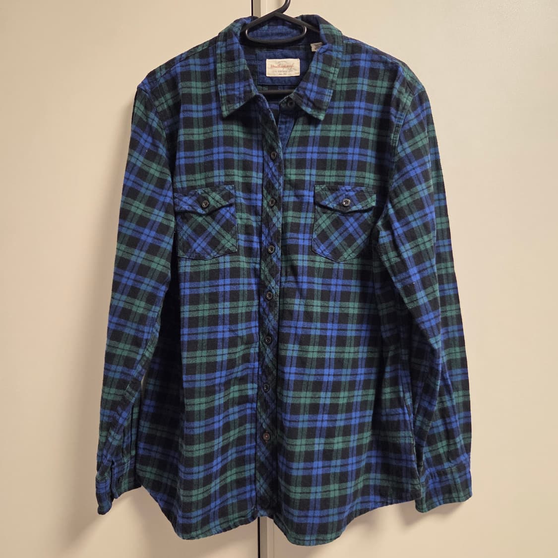 Weatherproof 아메리칸 플란넬 체크셔츠 L(100) 상품이미지1