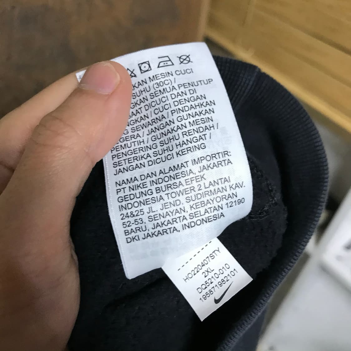 나이키NRG초판 면코튼 반집업 상품이미지7