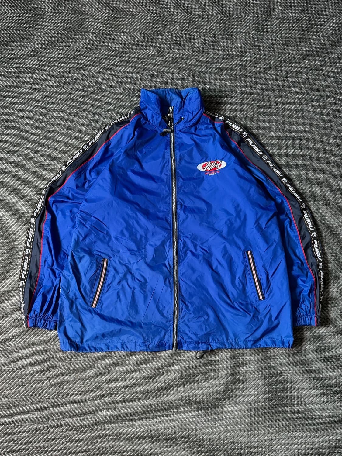90s FUBU SPORTS 사이드라인 올드스쿨 바람막이 (110) 상품이미지1