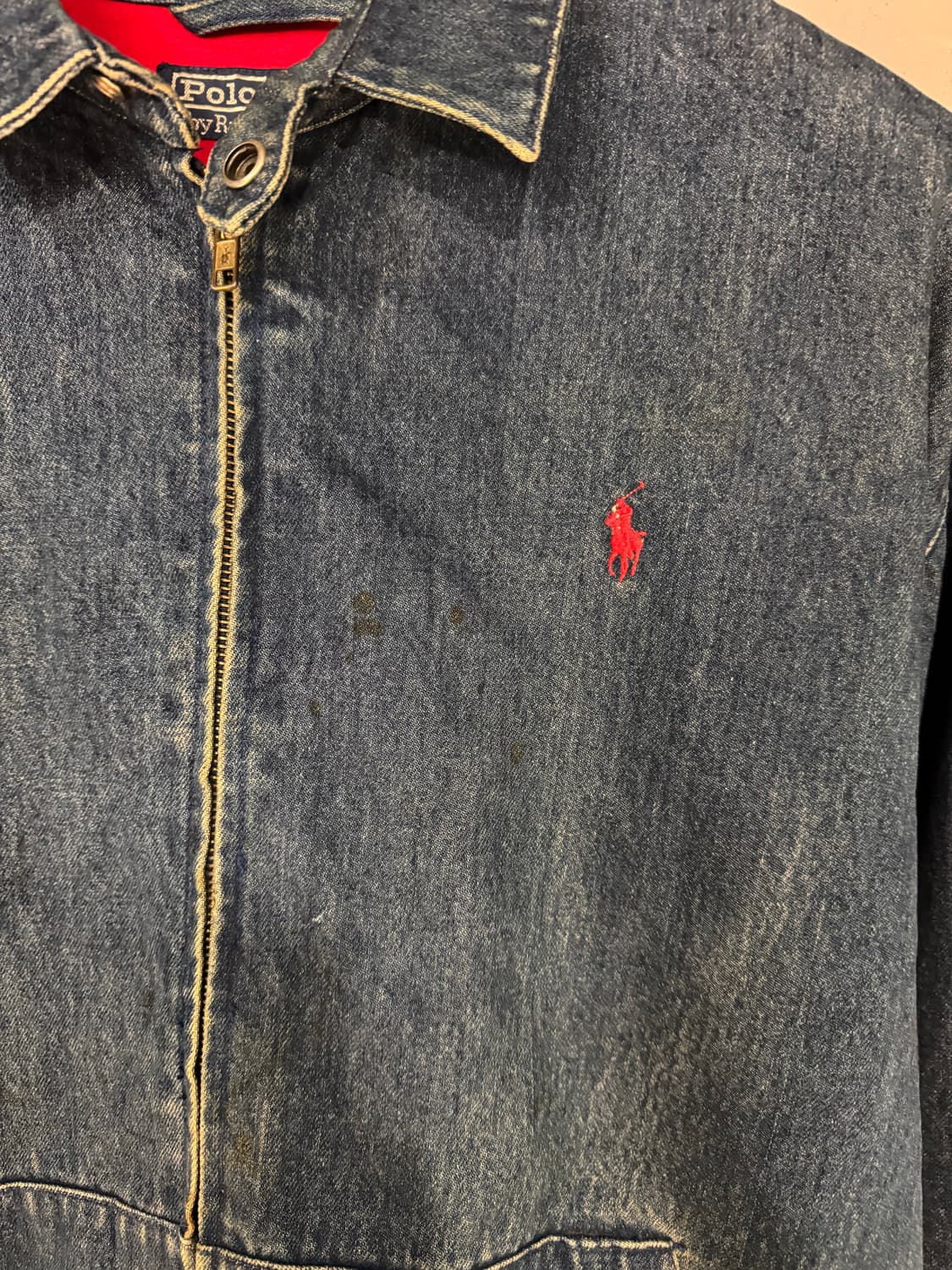 90s 폴로랄프로렌 스윙탑 데님자켓  상품이미지5