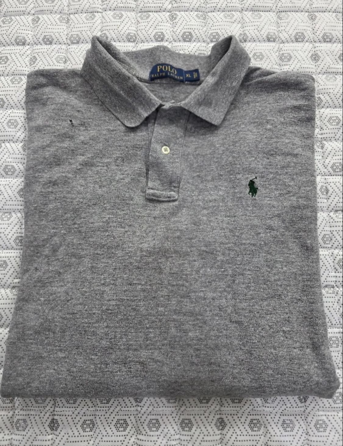 폴로 랄프로렌 긴팔 카라티 그레이 105 상품이미지3