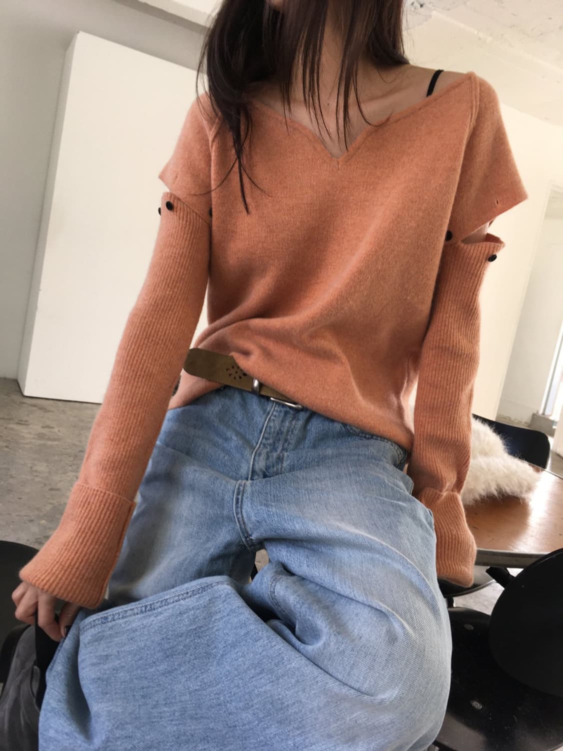 BREATHE  브리드 암워머 니트 상품이미지1