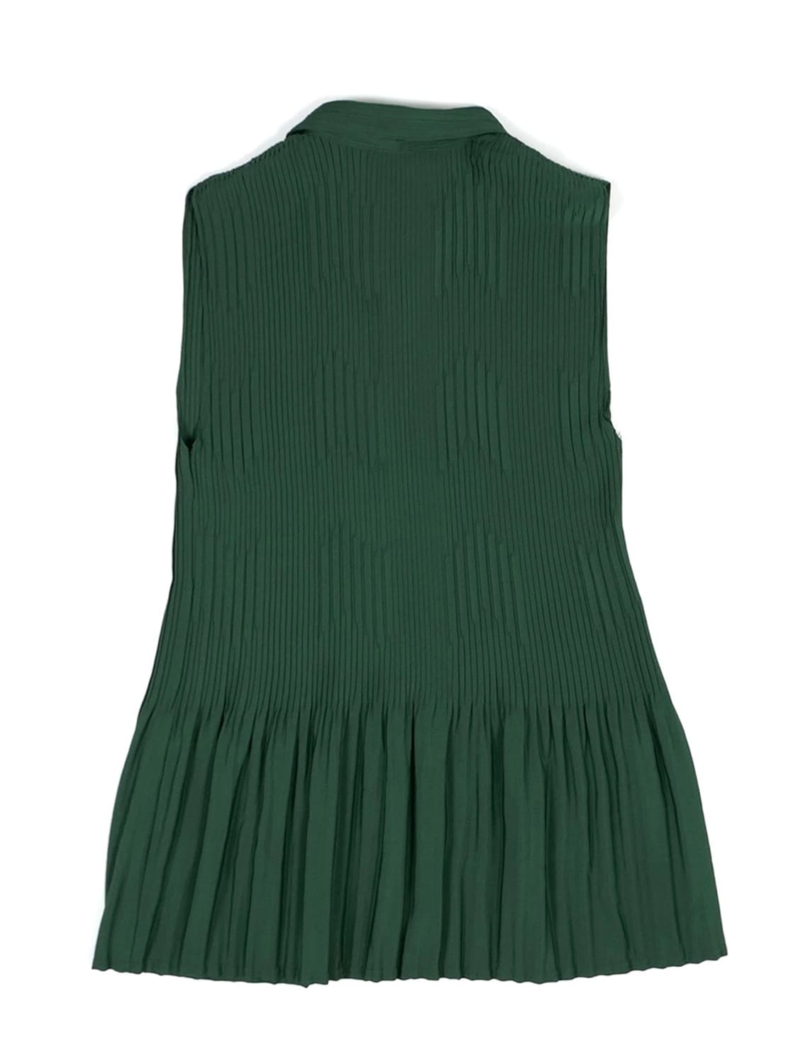 pleated sleeveless shirt dress 상품이미지5