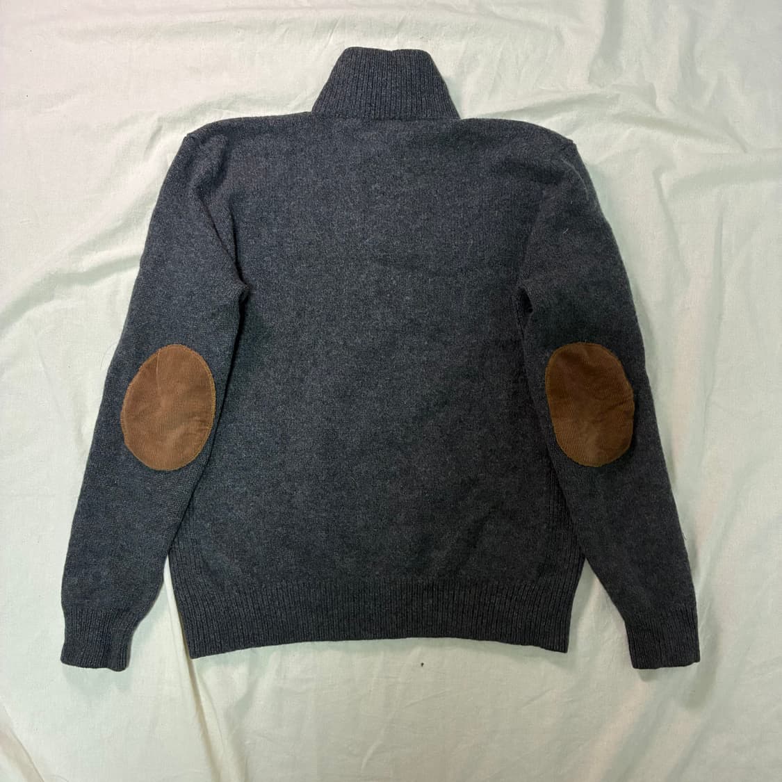 폴로 랄프로렌 차콜 반집업 니트 상품이미지2