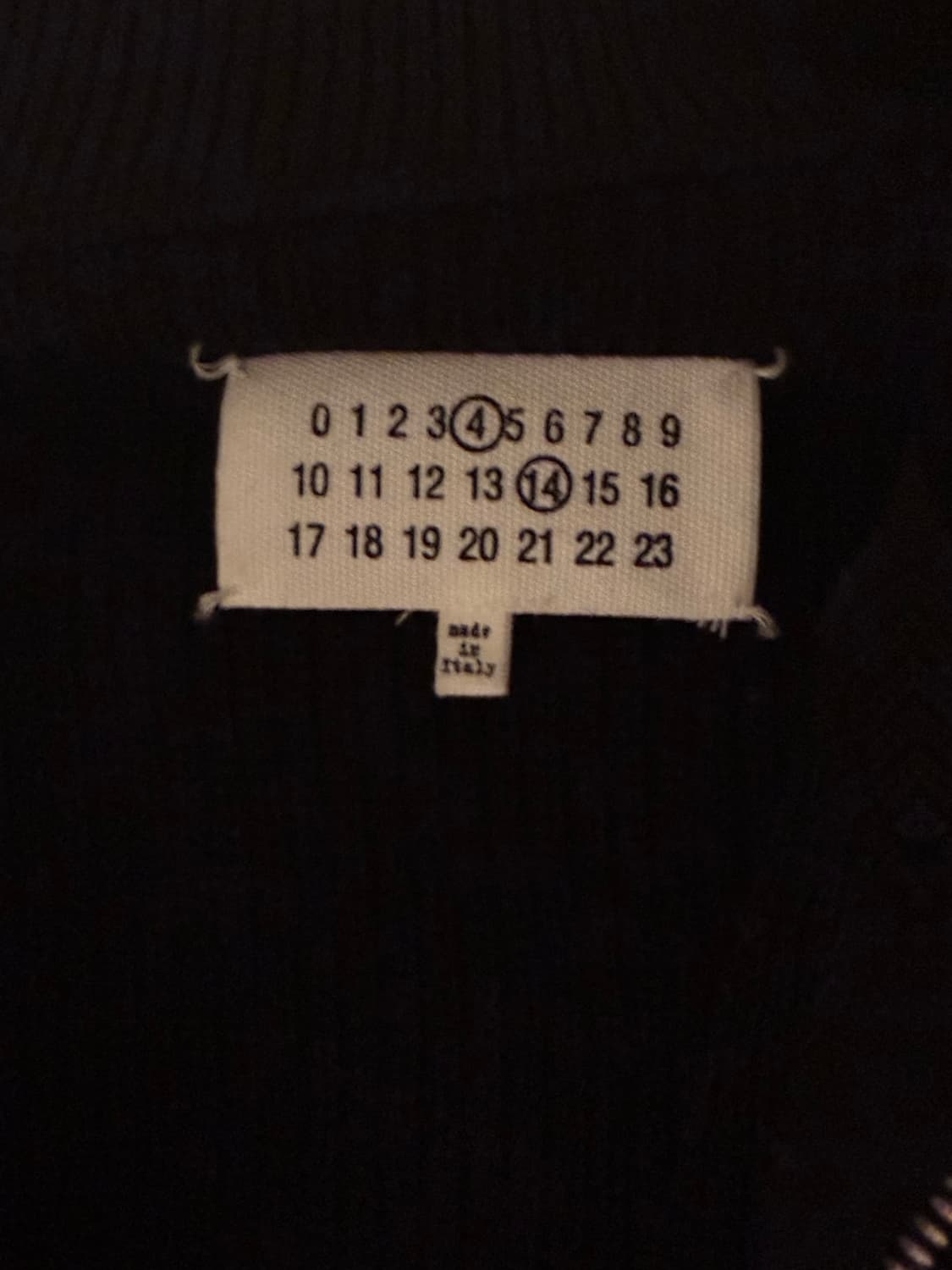 메종 마르지엘라 니트집업m사이즈 상품이미지4