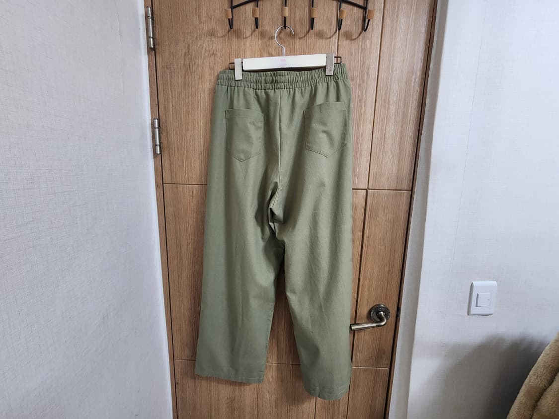 (L)라퍼지스토어 원턱 와이드 린넨 팬츠 봄여름 상품이미지3