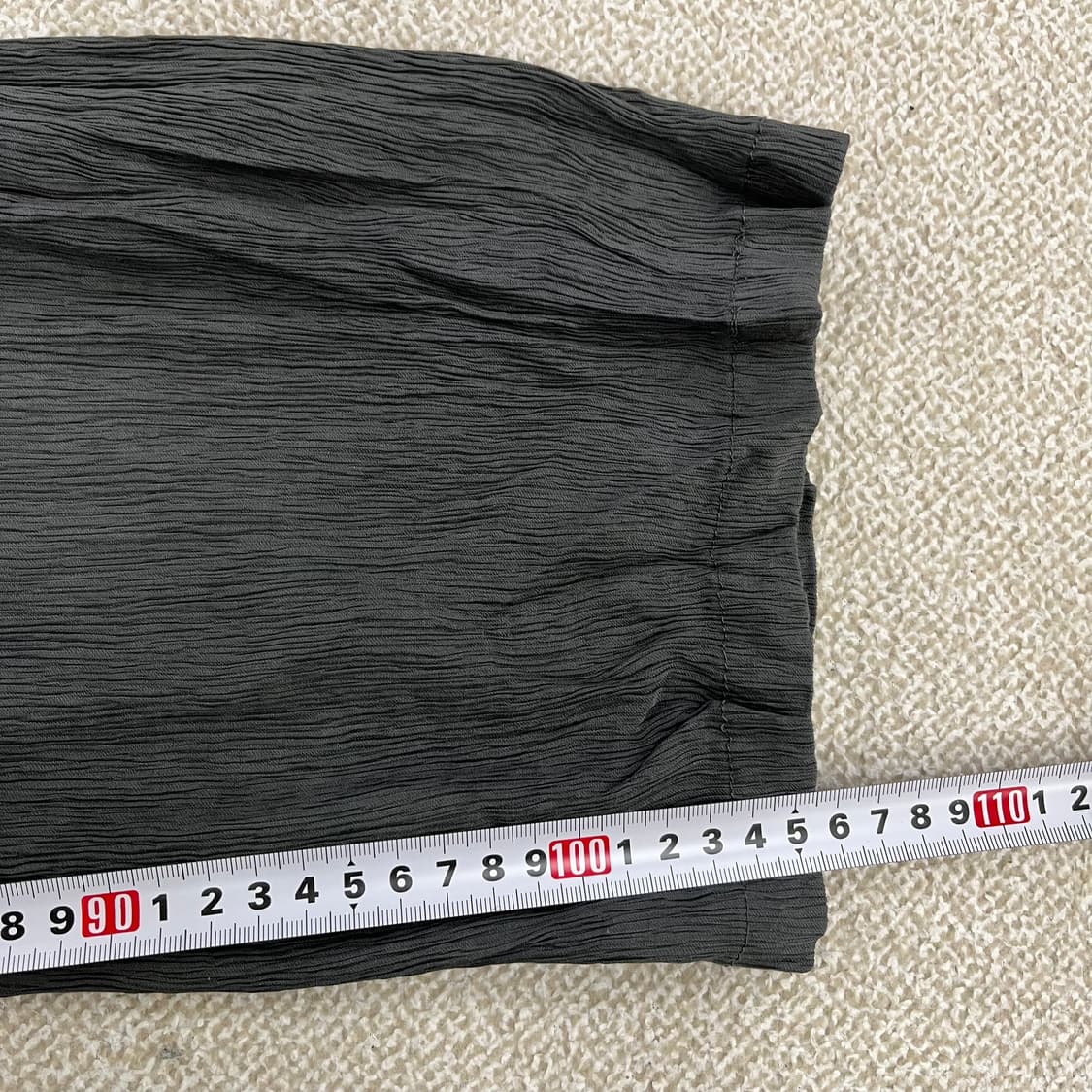 76 에잇세컨즈 밴딩 플리츠 바지 0122M2 상품이미지9