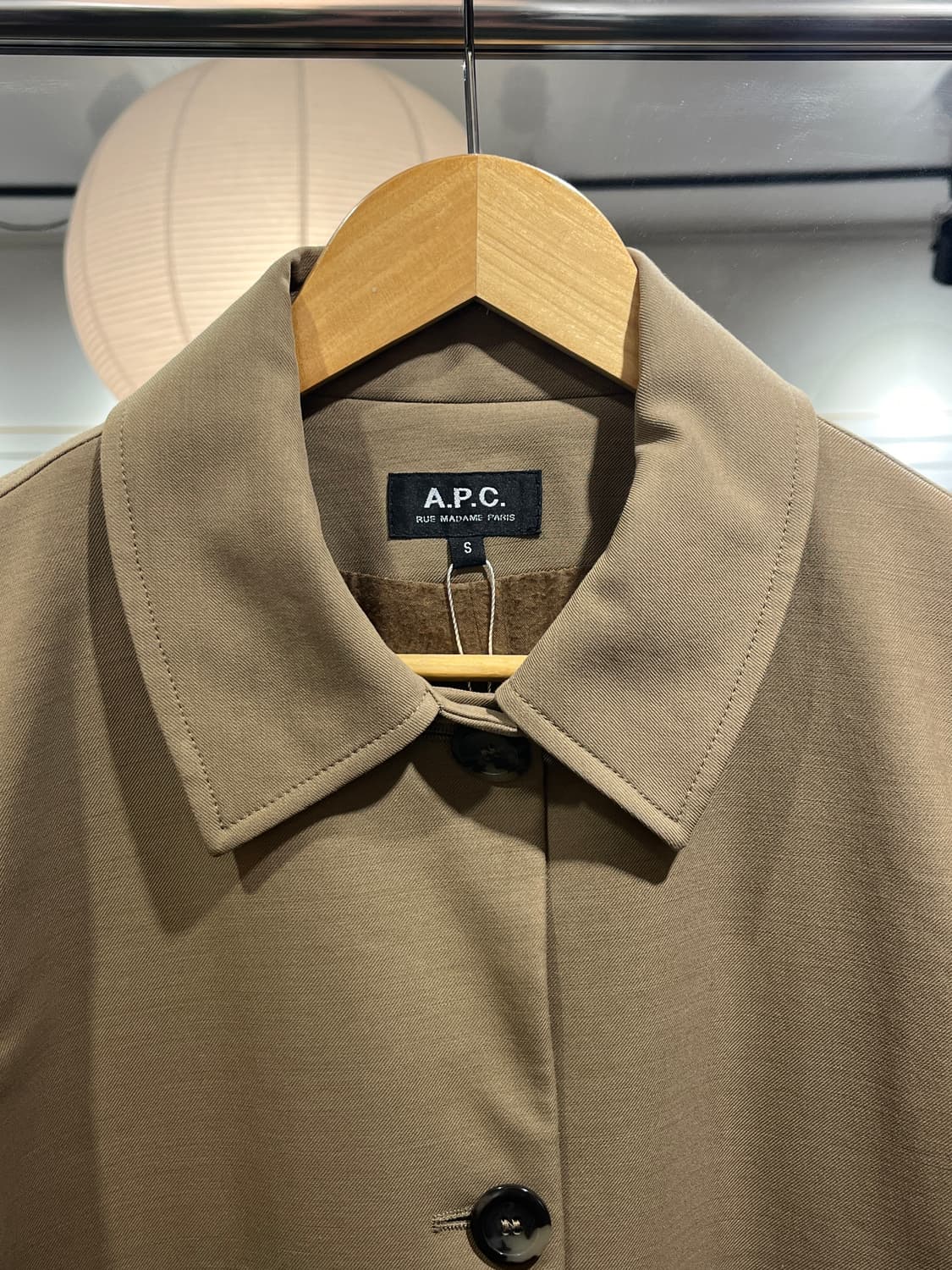 A.P.C. 싱글 트렌치 코트 상품이미지3