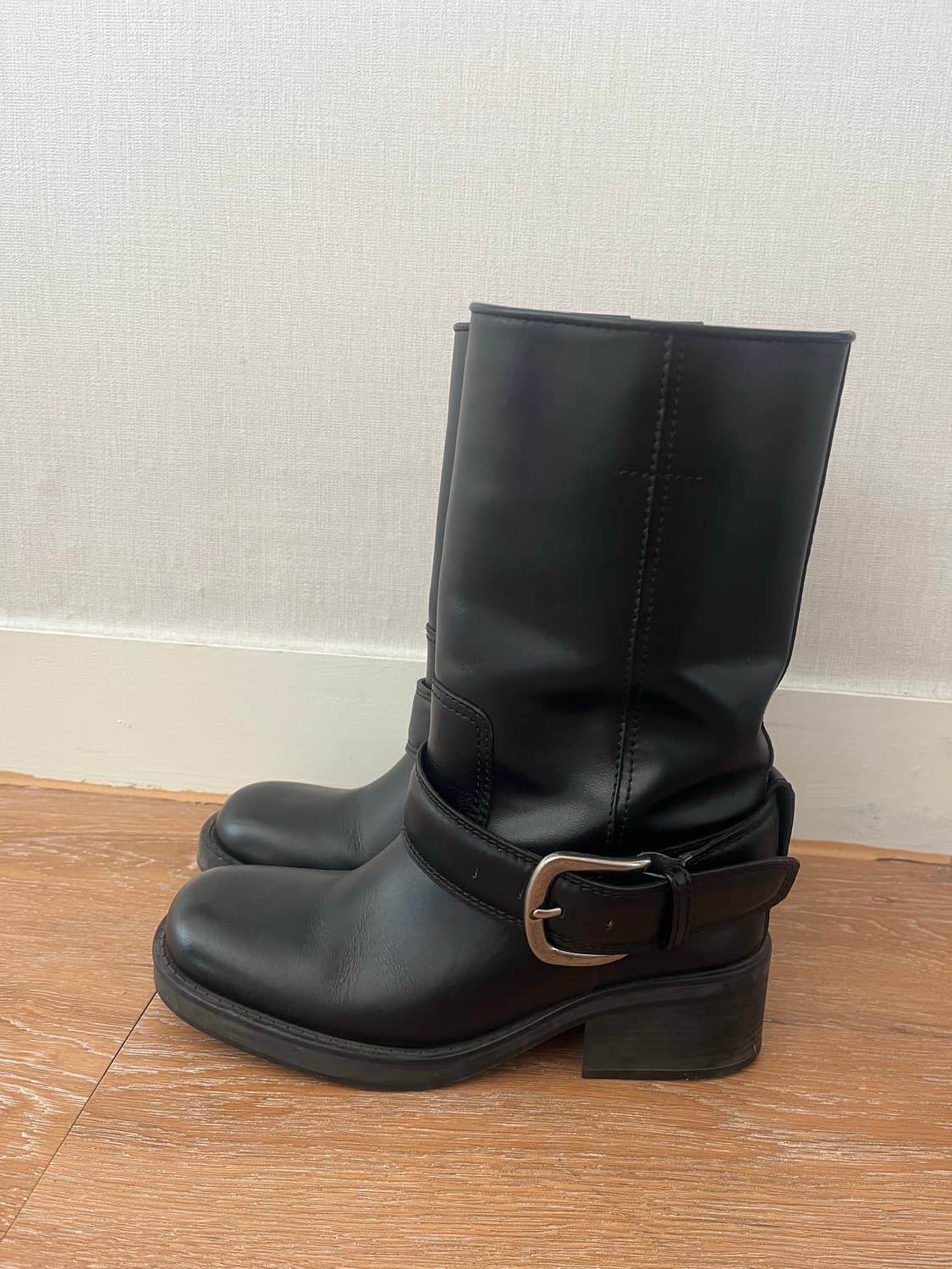 아카이브앱크x다샤 버클레더부츠 37 상품이미지1