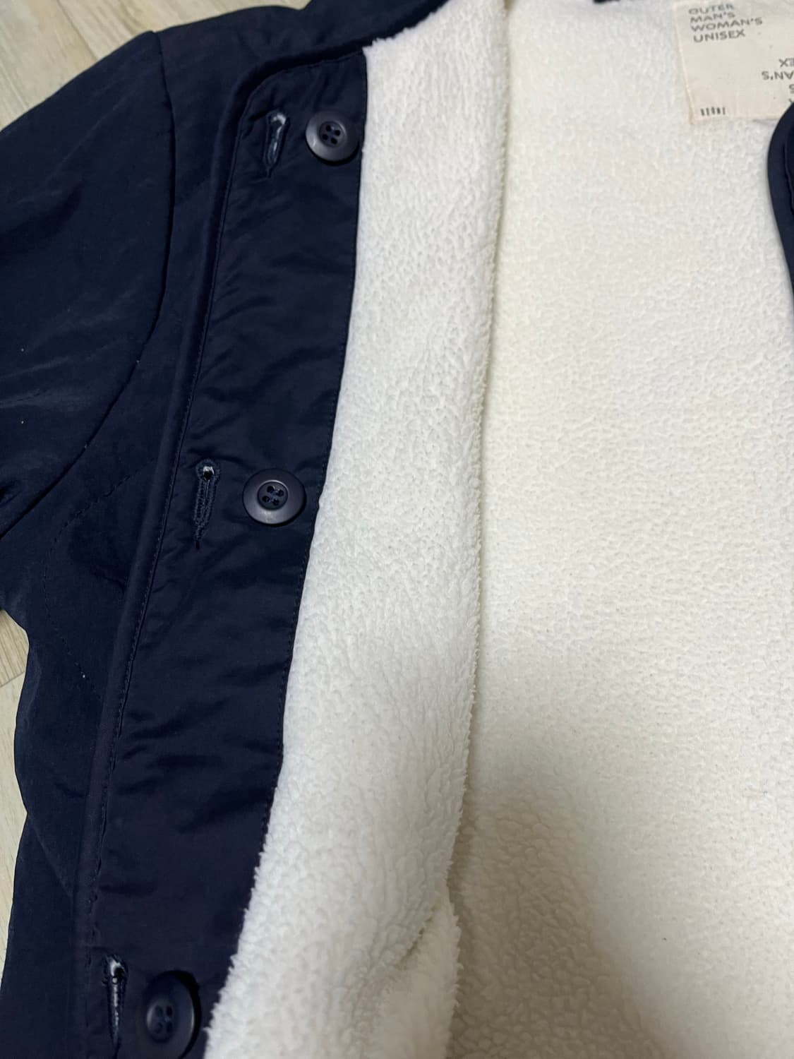 남여공용 퀼팅 플리스 라이너 자켓 100 상품이미지3