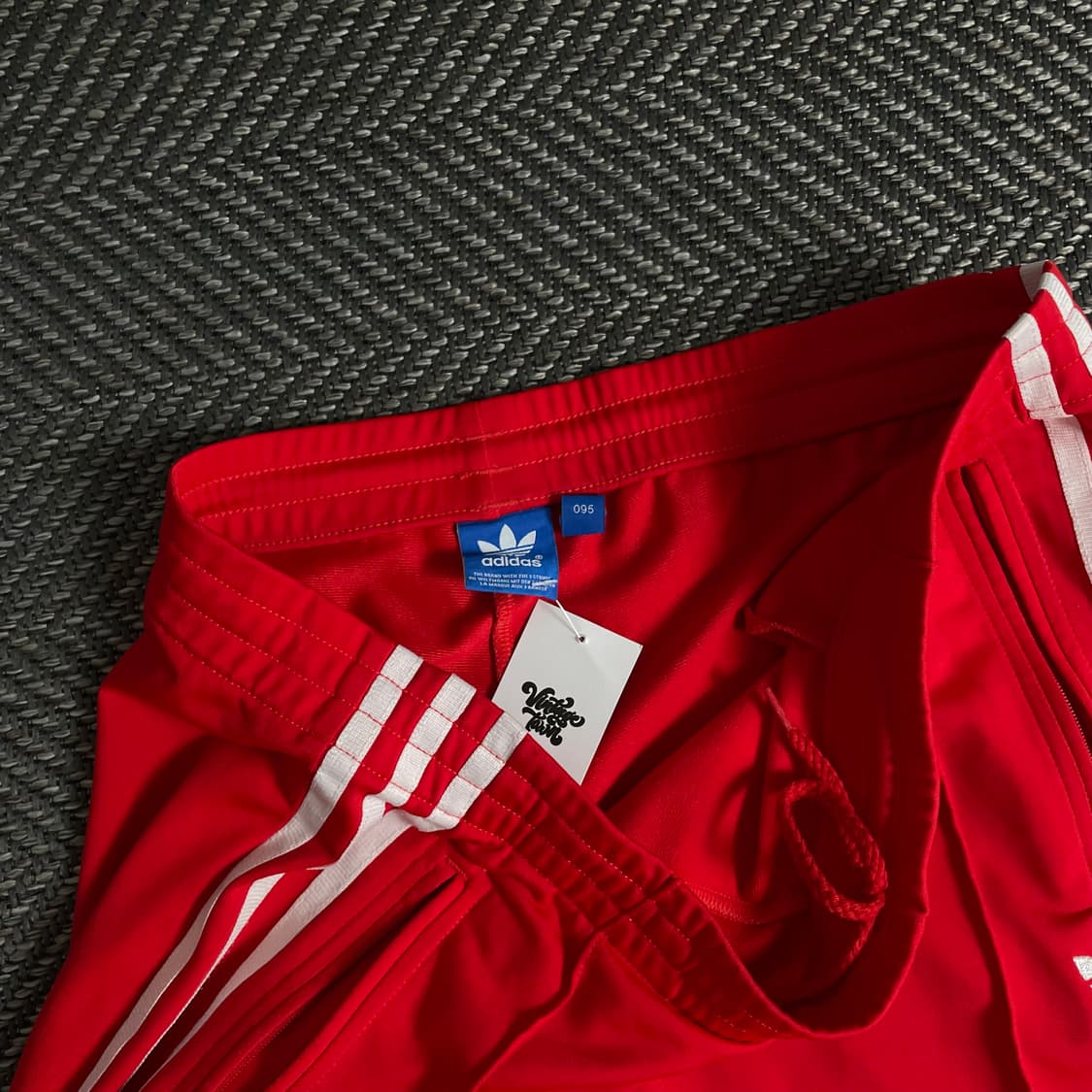 아디다스 우먼스 파이어버드 트랙팬츠 레드 y 3485 상품이미지5