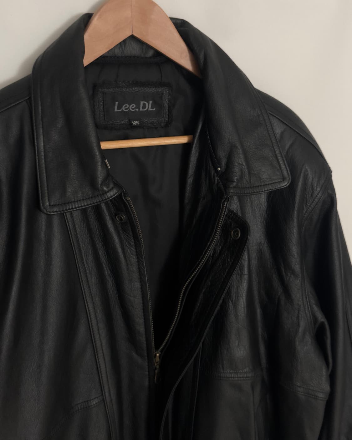 [Vintage] Cowhide Leather Jacket 상품이미지5