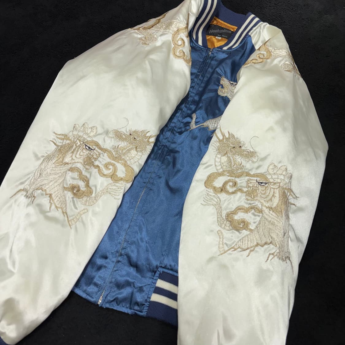 L 호시히메 HOSHIHIME 드래곤 타이거 스카쟌 자켓 상품이미지3