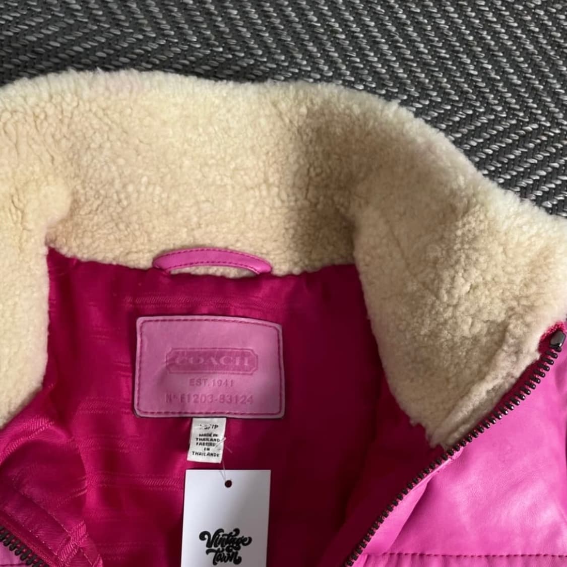 코치 우먼스 다운 푸퍼 크롭 패딩 핑크o 5261 상품이미지6