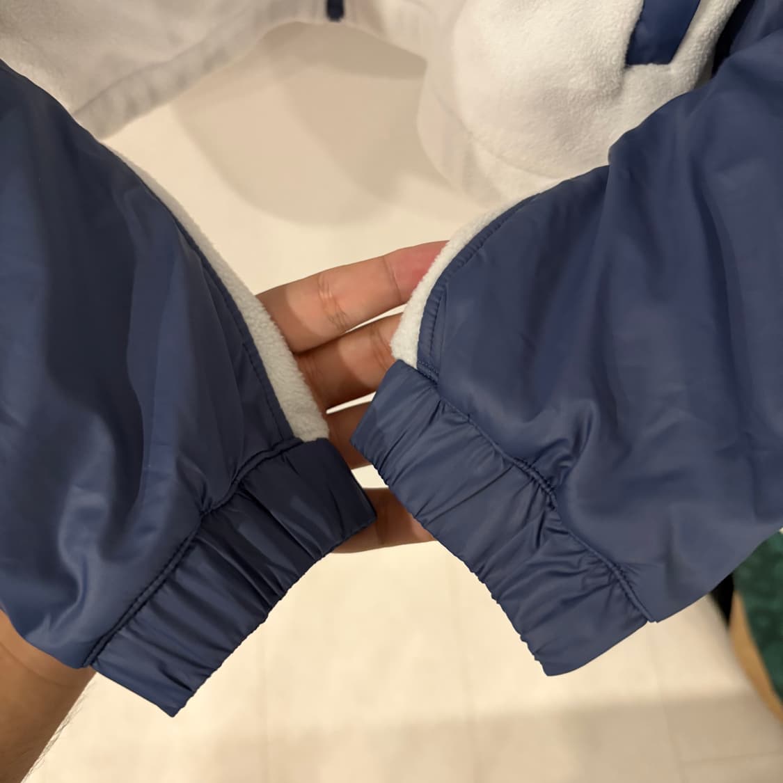 나이키 투톤 플리스 블루종 자켓 L90 상품이미지4