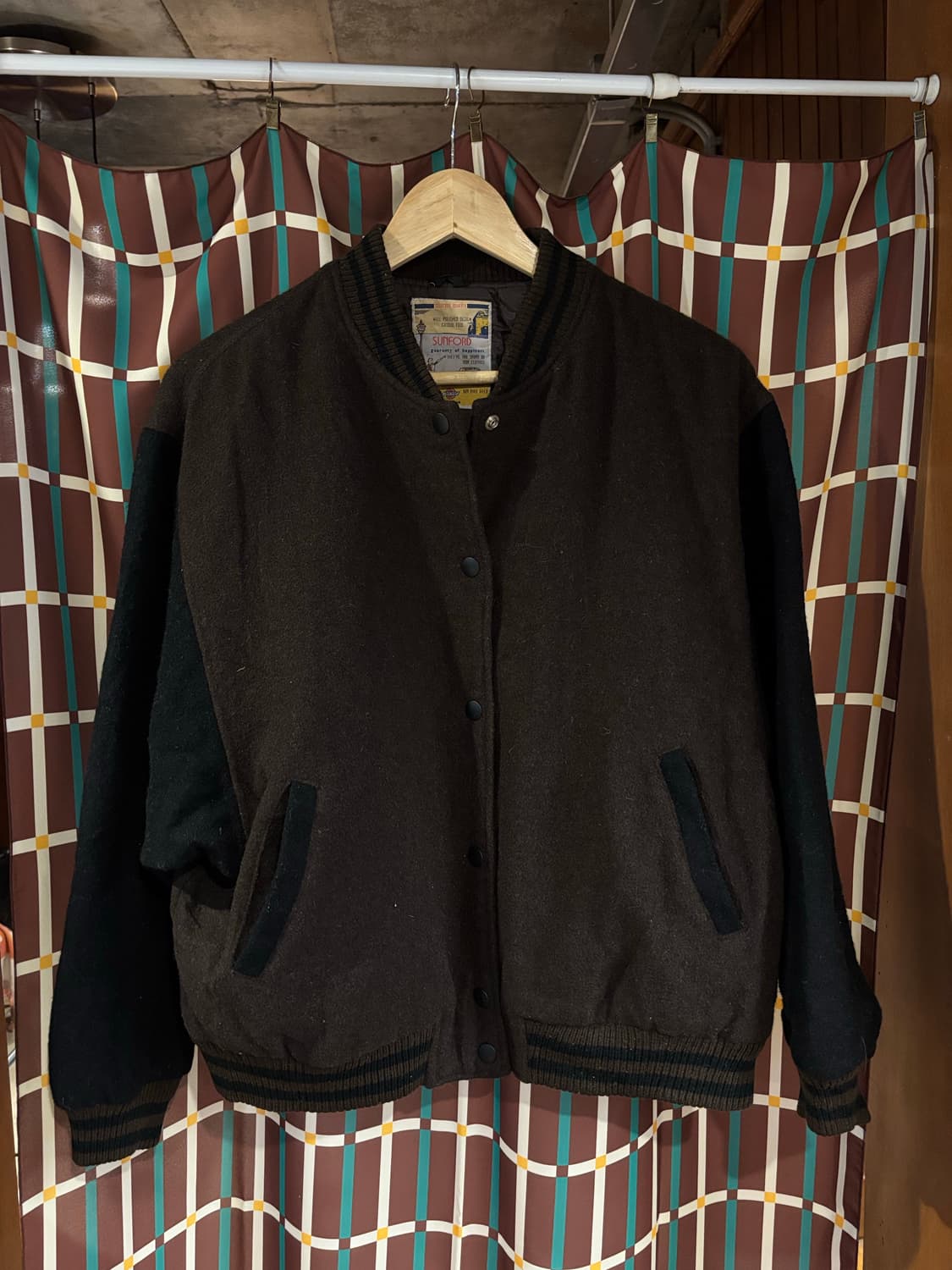 선포드 올드스쿨 바시티 자켓 상품이미지1